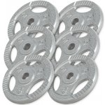 Gorilla Sports sada zátěžových kotoučů litina 6 x 5 kg 30 kg 225 mm – Hledejceny.cz