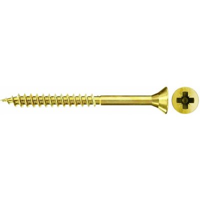 FISCHER VRUTY DO DŘEVA Classic Fast FSPII FSPII CZP 4,5x45 YC, bit PZ 551144 – Hledejceny.cz