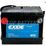 Exide Excell 12V 60Ah 640A EB608 – Hledejceny.cz