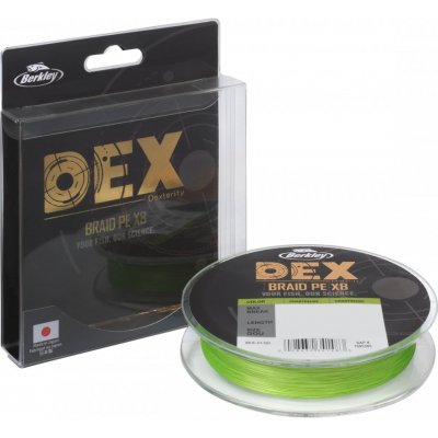 Berkley Šňůra DEX Braid x8 Chartreuse 0 – Zboží Dáma