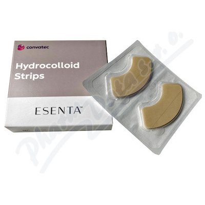 ESENTA, Vyrovnávací pásky čtvrtkruh 3X9 cm, hydrokolidní, 60 ks – Hledejceny.cz