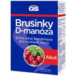 GS Brusinky & D-manóza Akut 20 tablet – Hledejceny.cz