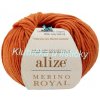 Příze Alize Merino Royal 89 - terakota