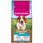 Eukanuba Dog Grain Free Adult Small & Medium rich in Ocean Fish 12 kg – Hledejceny.cz