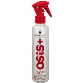 Schwarzkopf Osis Style Sleek Flatliner – silně fixační sérum pro žehlení vlasů 200 ml