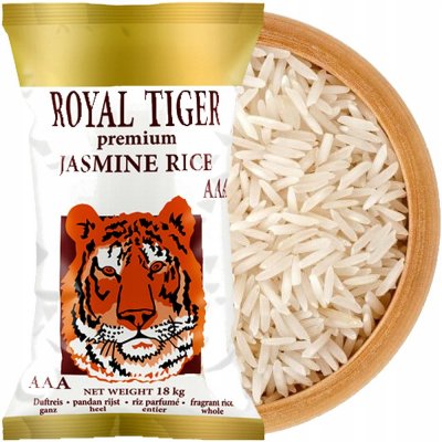 Royal Tiger Rýže jasmínová 18 kg – Zbozi.Blesk.cz