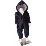 Dětská softshellová kombinéza s fleecem černá/šedá – Hledejceny.cz