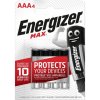 Baterie primární Energizer Max AAA 4ks E301532000