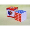 Hra a hlavolam Rubikova kostka 5 x 5 x 5 ShengShou bílá