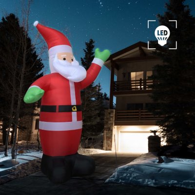 Nabytek XL Vánoční nafukovací Santa Claus LED IP20 600 cm XXL – Zboží Mobilmania