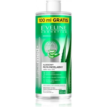 Eveline Facemed micelární voda s Aloe Vera 400 ml