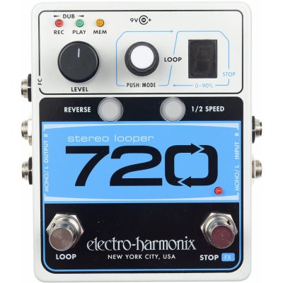 Electro Harmonix 720 Stereo Looper – Zboží Mobilmania