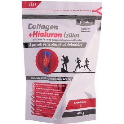 JutaVit Collagen + Hyaluron Joint jahoda malina 400 g – Hledejceny.cz