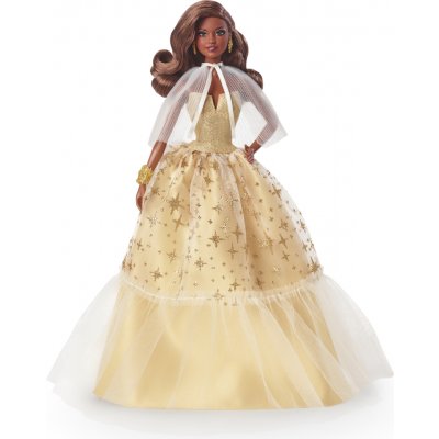 Barbie VÁNOČNÍ BRUNETKA – Zboží Dáma