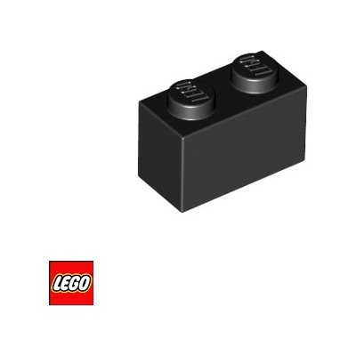 LEGO® 3004 Kostka 1x2 Černá – Zbozi.Blesk.cz