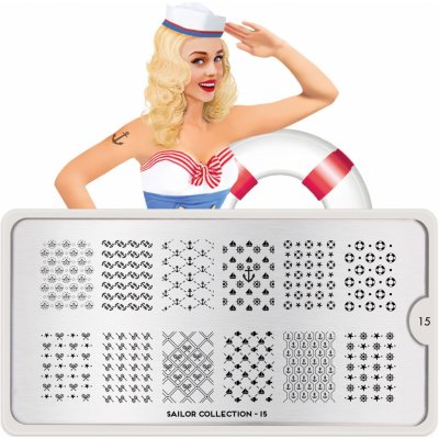 Image destička MoYou Sailor 15 – Zboží Dáma