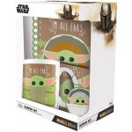 CurePink Dárkový set Star Wars Hvězdné Války The Mandalorian All Ears hrnku GP85437 315 ml – Hledejceny.cz