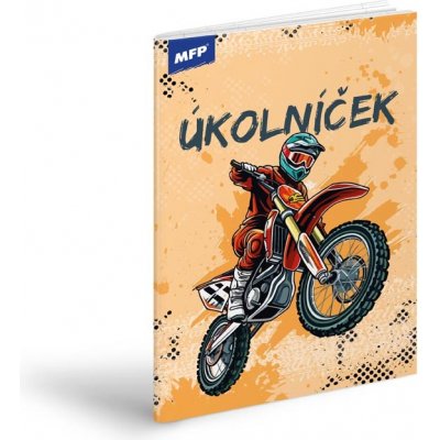 MFP paper Úkolníček A6 motorka – Zboží Mobilmania