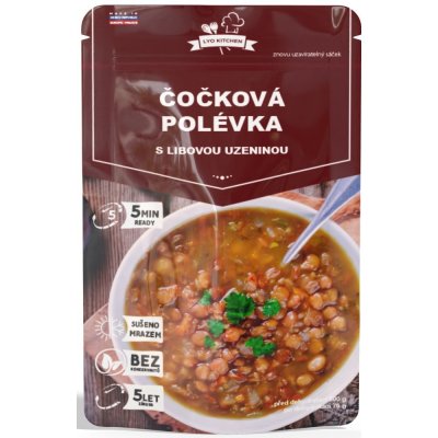 Freeze Dry Company Lyofilizovaná čočková polévka 70 g – Zboží Dáma