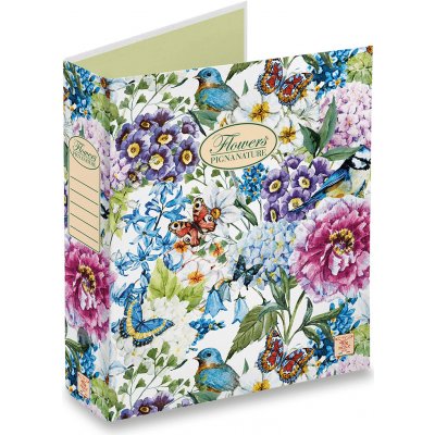 Pigna Nature Flowers pákový pořadač A4 80 mm – Zboží Živě