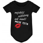 Kojenecké body MOJE TETA Tisknemena.cz černá – Hledejceny.cz