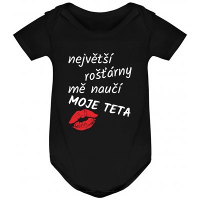 Kojenecké body MOJE TETA Tisknemena.cz černá – Hledejceny.cz