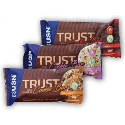 USN Trust high protein cookie bar 60 g – Zboží Mobilmania