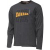 Rybářské tričko, svetr, mikina Savage Gear Triko Simply Logo Tee Long Sleeve