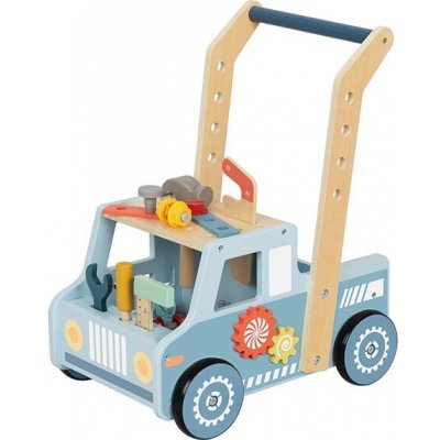 TookyToy Dřevěné dětské chodítko 2 v 1 – Zboží Dáma