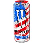 Monster Ultra Red White & Blue Razz 473 ml – Zboží Mobilmania