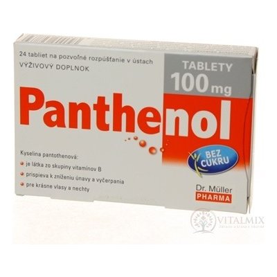 Dr.Müller Panthenol 100 mg 24 pastilek