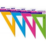 Unipap 5310117 264066 pravítko trojúhelník 30-60 Colours – Zboží Dáma