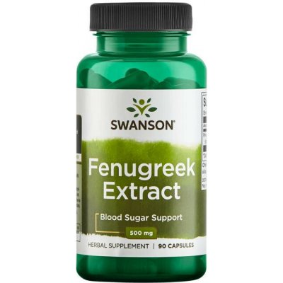 Swanson Fenugreek Extract 90 kapslí 500 mg – Hledejceny.cz