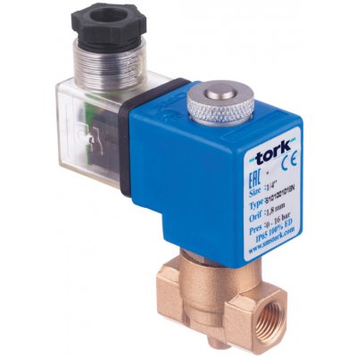 TORK T-GHL101-230VAC připojení 1/4" Solenoidový ventil