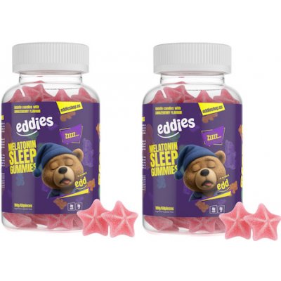 Eddies Sleep Gummies 60 ks 2 balení – Hledejceny.cz