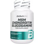 BioTech USA MSM Chondroitin Glucosamine 60 tablet – Hledejceny.cz