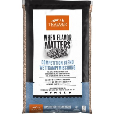 Traeger Pellet Grills LLC Traeger Dřevěné pelety COMPETITION BLEND 9 kg – Sleviste.cz