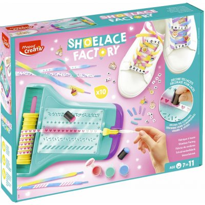 Maped Creativ Shoelace Factory kreativní sada výroba tkaniček – Hledejceny.cz