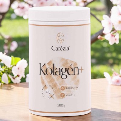 Cafézia Hydrolyzovaný mořský kolagen 4K Kolagen+ 500 g – Hledejceny.cz