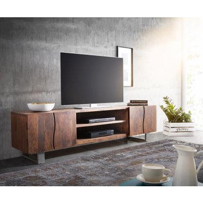 Delife Live Edge 200 cm 4 dvířka 2 přihrádky – Zboží Dáma