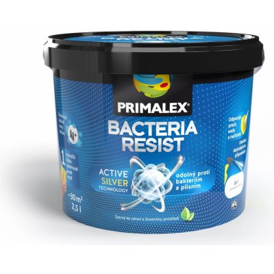 Primalex Bacteria Resist 2,5 bílá
