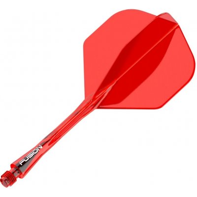 Winmau Fusion - No2 - red - short – Sleviste.cz