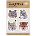 VšudyLepka Lesní svět vel. 1 040 hlavy dravců – Hledejceny.cz