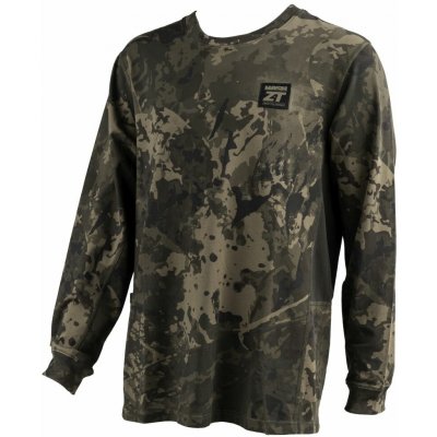 Nash triko ZT Lite Luxe Long Sleeve T Shirt Camo – Sleviste.cz