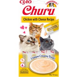 Churu cat masové pyré kuře sýr 56 g