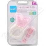 Mam kousátko s pásem Mini Cooler & Clip růžová – Zboží Dáma