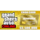 Grand Theft Auto Online Whale Shark Cash Card 3,500,000$