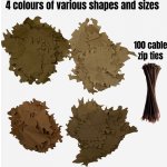 Kicking Mustang Maskovací listy Ghillie Leafs Světlá – Zboží Dáma