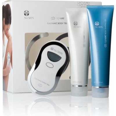 Nuskin Galvanická žehlička Ageloc Body Spa + ageLOC Body Shaping Gel 150 g+ ageLOC Dermatic Effects mléko 150 ml dárková sada – Zboží Mobilmania