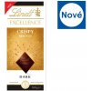 Čokoláda Lindt Excellence Hořká čokoláda s křupavými kousky sušenky 100 g